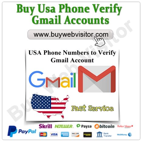 Buy Fresh usa phone verify gmail Accounts