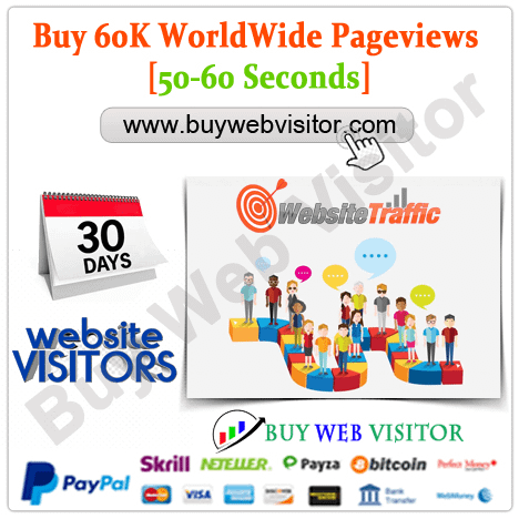 Buy 60K WorldWide Pageviews [50-60 Seconds]