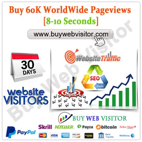 Buy 60K WorldWide Pageviews [8-10 Seconds]