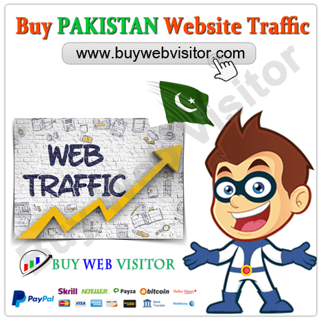 Buy PAKISTAN Website Traffic