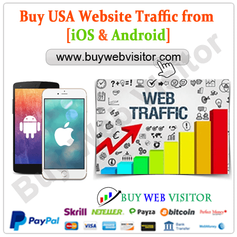 Buy USA Website Traffic from iOS and Android