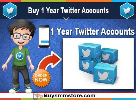 1 Year Twitter Accounts