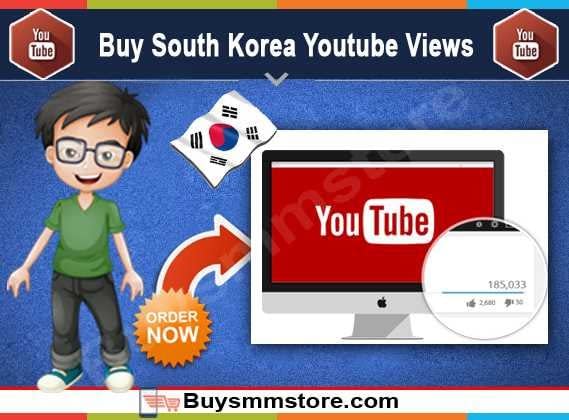 Buy South Korea Youtube Video Views