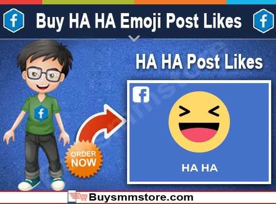 Buy haha Emoji Post Likes