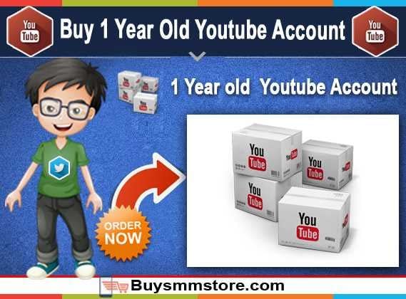 Buy 1 Year Old Youtube Account