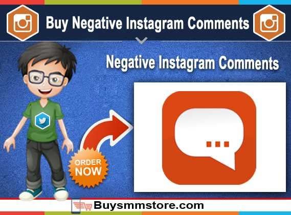 Buy Negative Instagram Comments