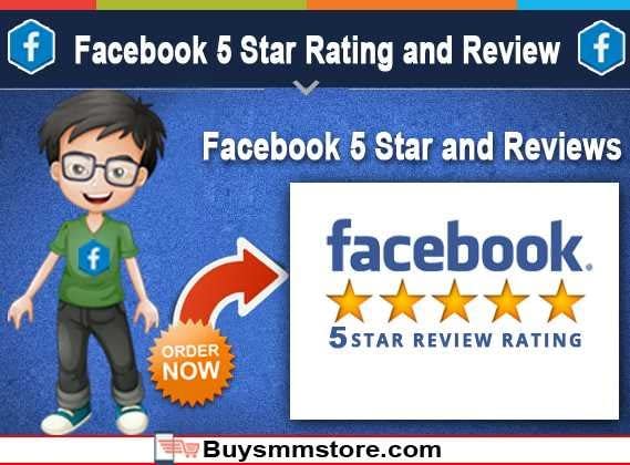 Facebook 5 Star Rating and Review