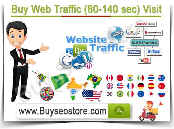 Buy Web Traffic (80-140 sec) Visit