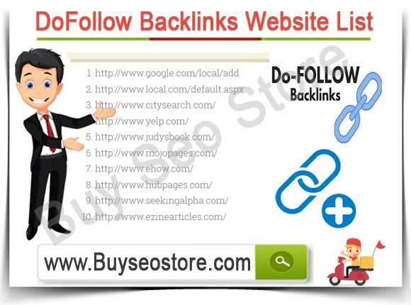 Buy DoFollow Backlinks PR 1-8 Website List