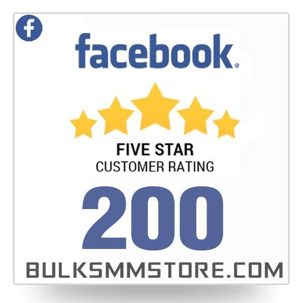 Buy 200 Facebook Reviews