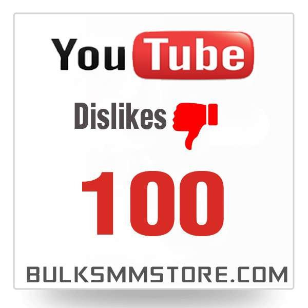 Real 100 Youtube Dislikes