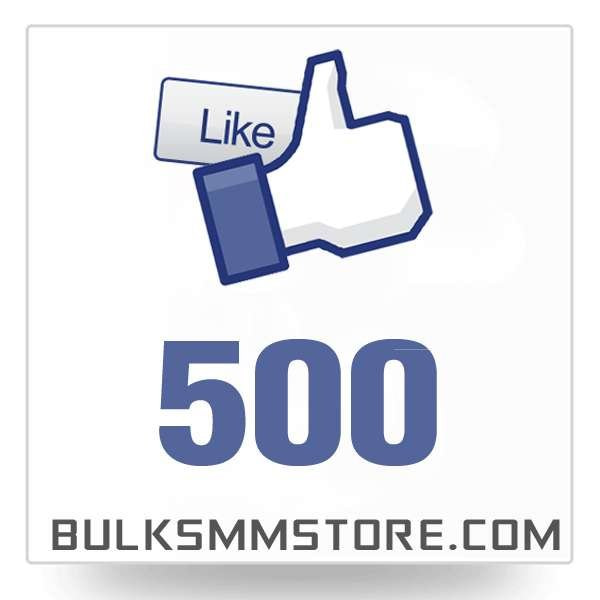 Real 500 Facebook Page Likes