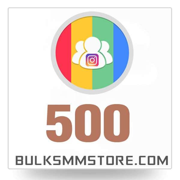 Real 500 Instagram Followers