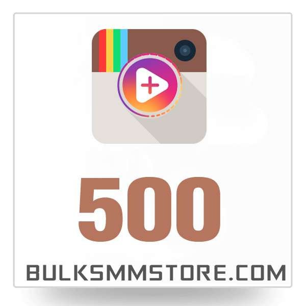Real 500 Instagram Video Views
