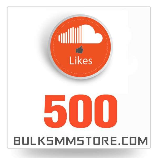 Real 500 Soundcloud Likes