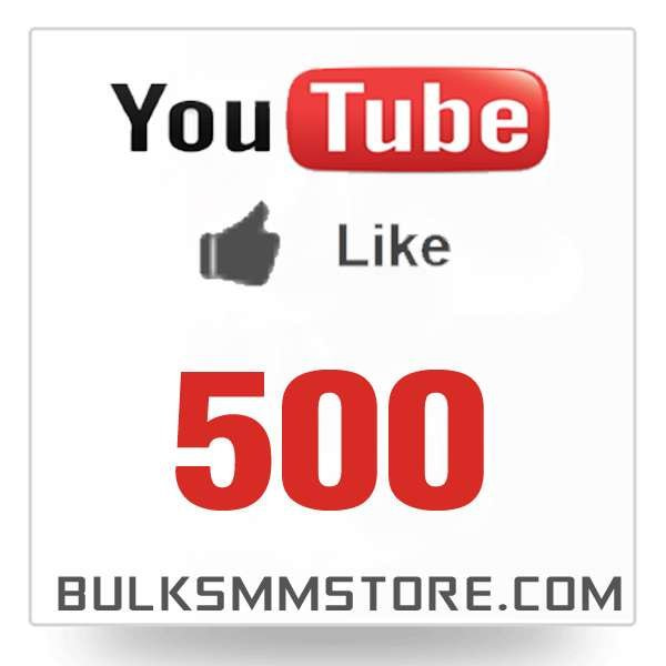 Real 500 Youtube Likes