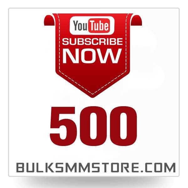 Real 500 Youtube Subscriber