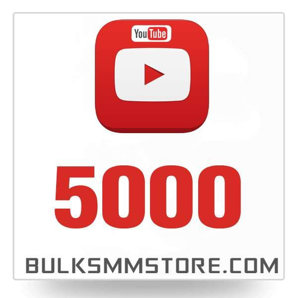 Real 5000 Youtube Views
