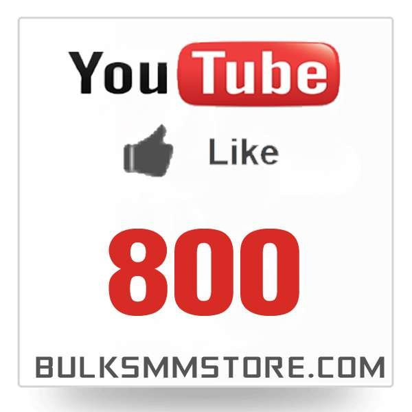 Real 800 Youtube Likes