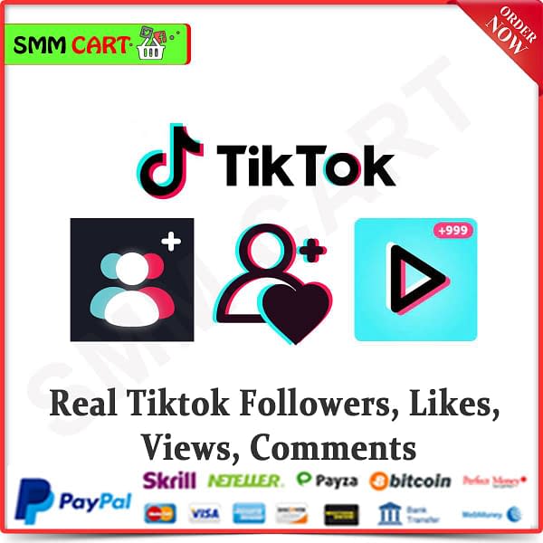 Real Tiktok Views, Likes, Followers, Comments